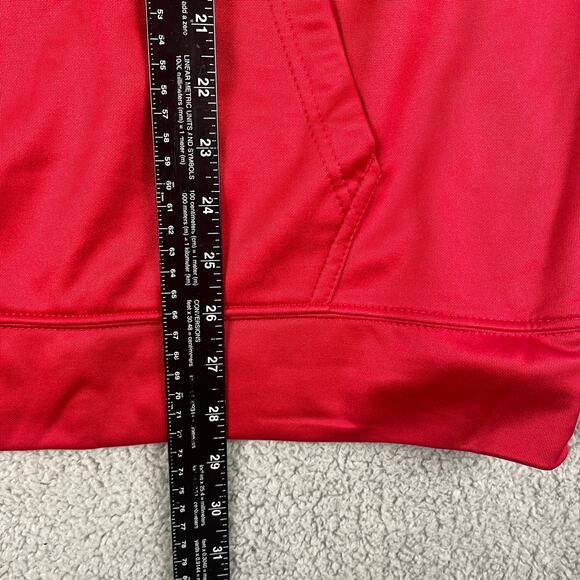 New Era NFL Men's Atlanta Falcons X-Large Red Safety Performance Fleece Hoodie - Picture 11 of 14